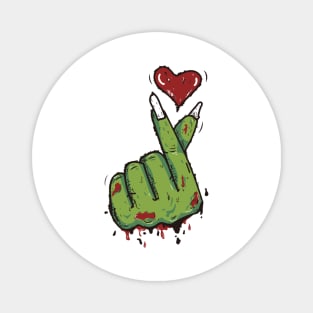 Love Zombie Design Magnet